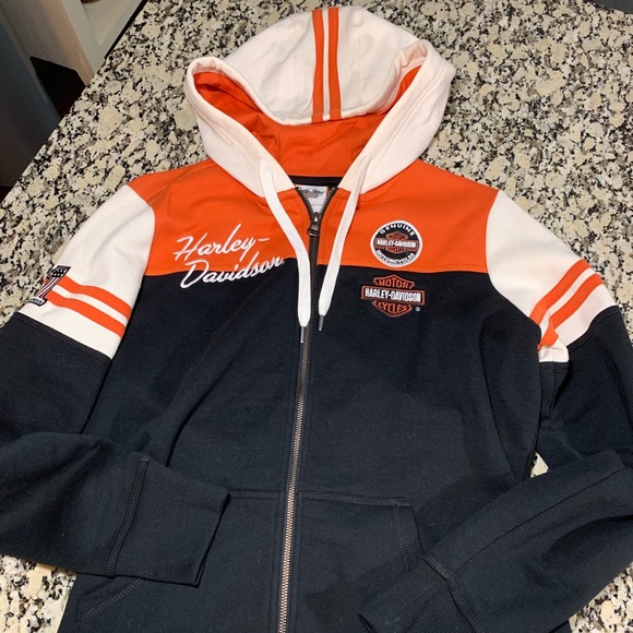 Harley-Davidson Jackets & Blazers - Harley-Davidson Women’sClassic Color Block Hoodie